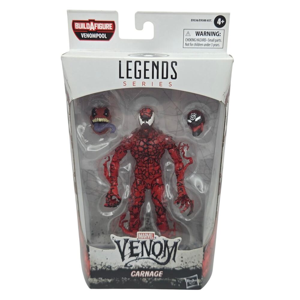 Marvel Legends Venom Carnage Venompool BAF Series 6" Figure New Sealed Hasbro